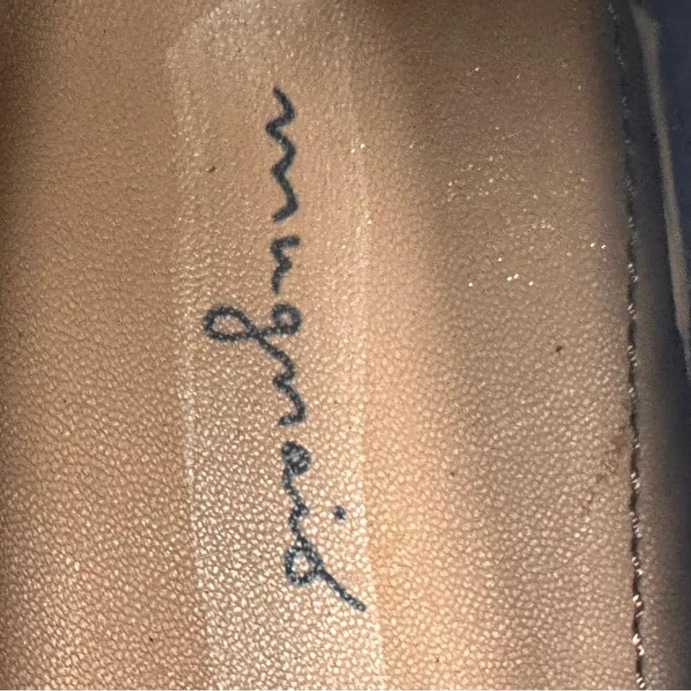 Mugnaio Men's Black Leather Loafers 42 1/2 or US 9.5